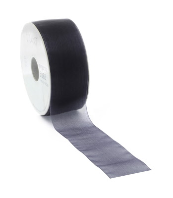 Organza Lint Antraciet